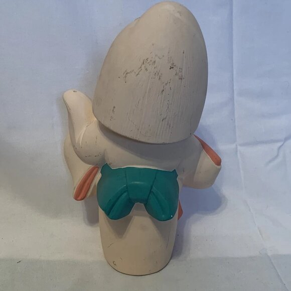 Ceramic Geisha Figure - The Orient Inc - Kawaii - Maple Leaf Design- 10” Tall - Picture 5 of 10